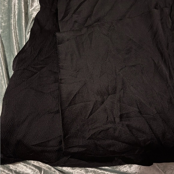 🖤 HELMUT LANG Gravel Silk Cowl Neck Assymetrical Sleeveless Dress. Pockets. US 6 - Picture 11 of 12